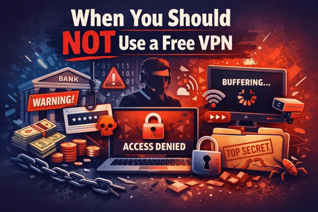 Is VPN Available for Free? 12 When You Should NOT Use a Free VPN